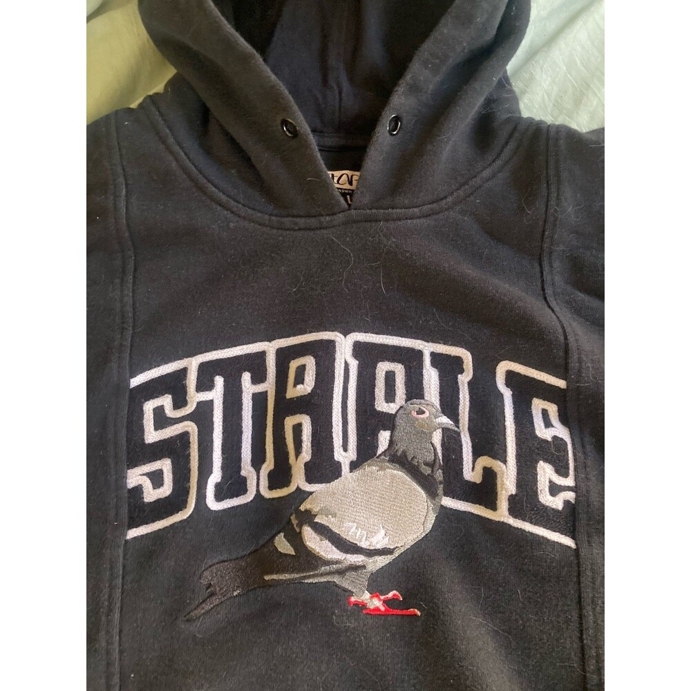 Staple Pigeon Hoodie Black Size Large LG Sweatshirt Street wear Skating Urban